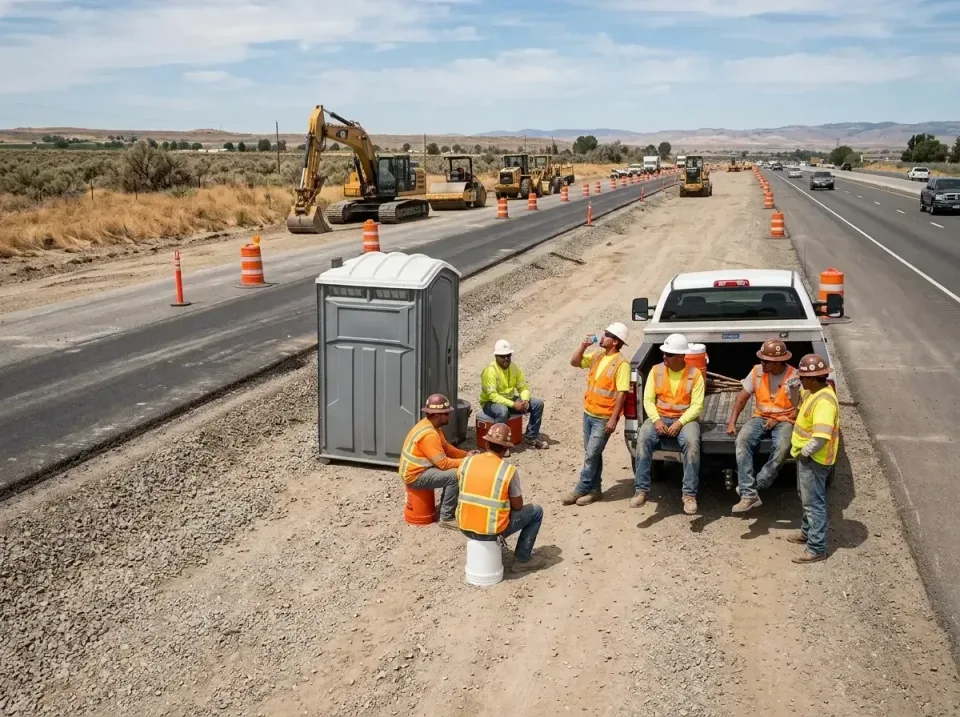 highway-road-construction-crew-007 — frequently asked questions, Porta Potty and Restroom Rentals in Greenacres, CA